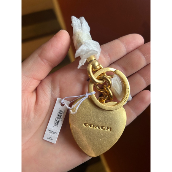 Disney X Coach Villains Keychain, Unisex, Gold, One size - Picture 6 of 7